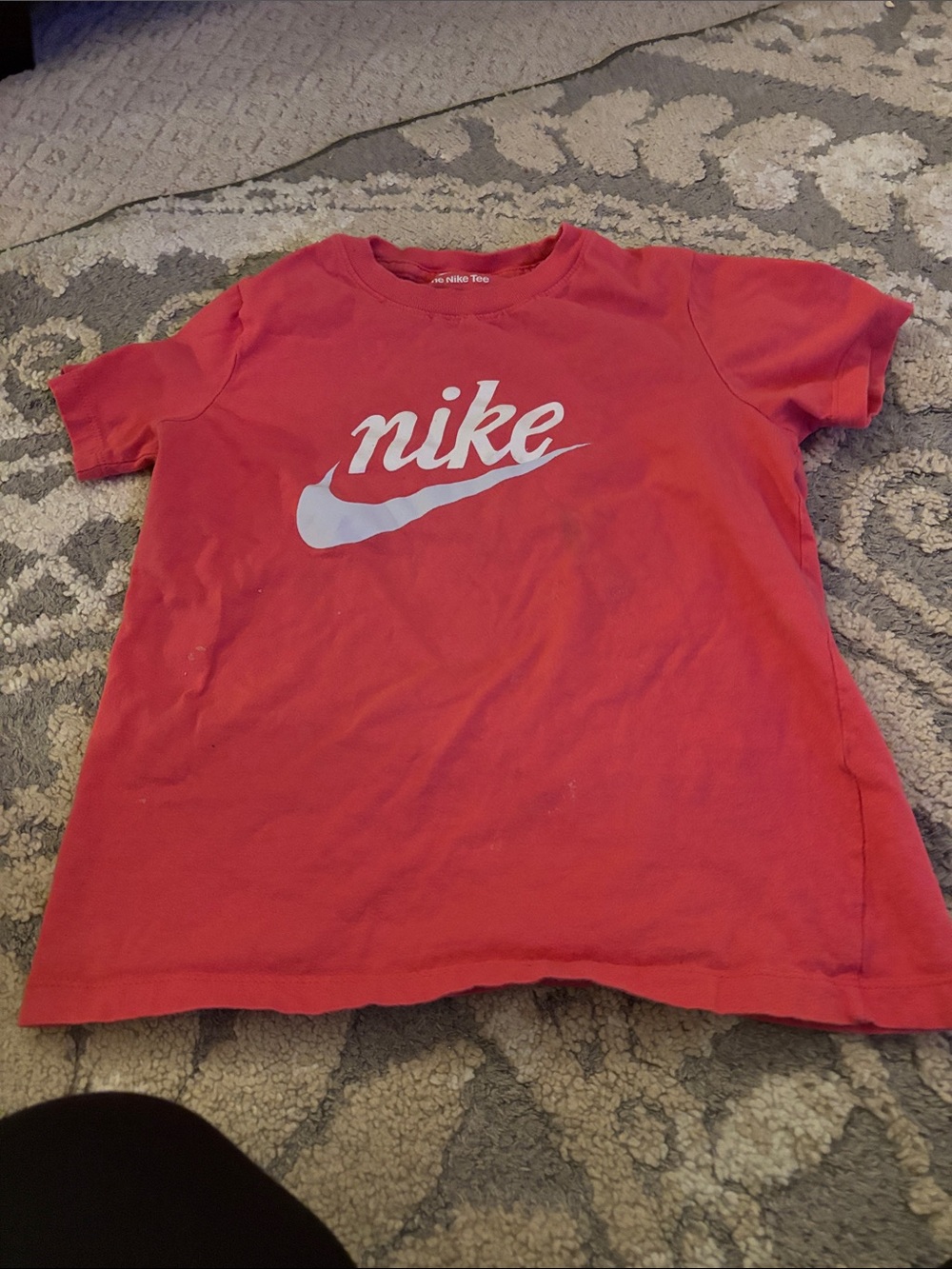 Nike Kids Pink Logo T-Shirt